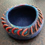 Felted vessel.