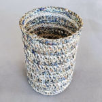 Woven vessel.