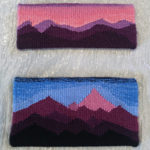Woven wall art - landscape.